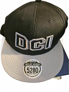 Official DCI Drum Corp International snapback cap/Hat - Ouray - EUC